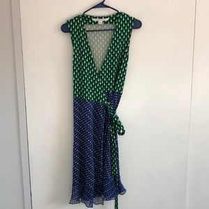 Diane Von Furstenberg wrap dress size 10